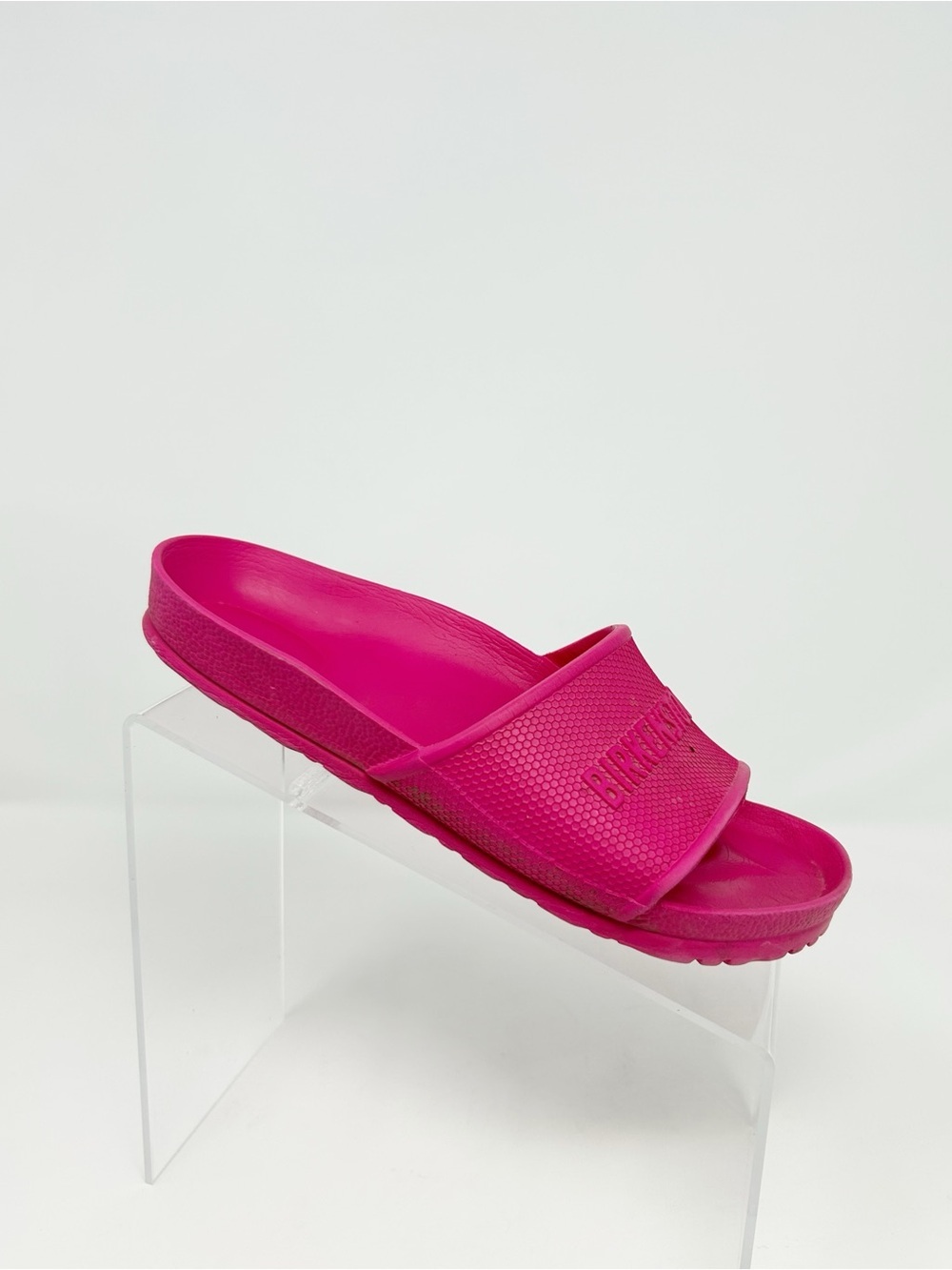 Birkenstock Barbados Slide Sandals Unisex Pink Pool Beach Summer Size 37
